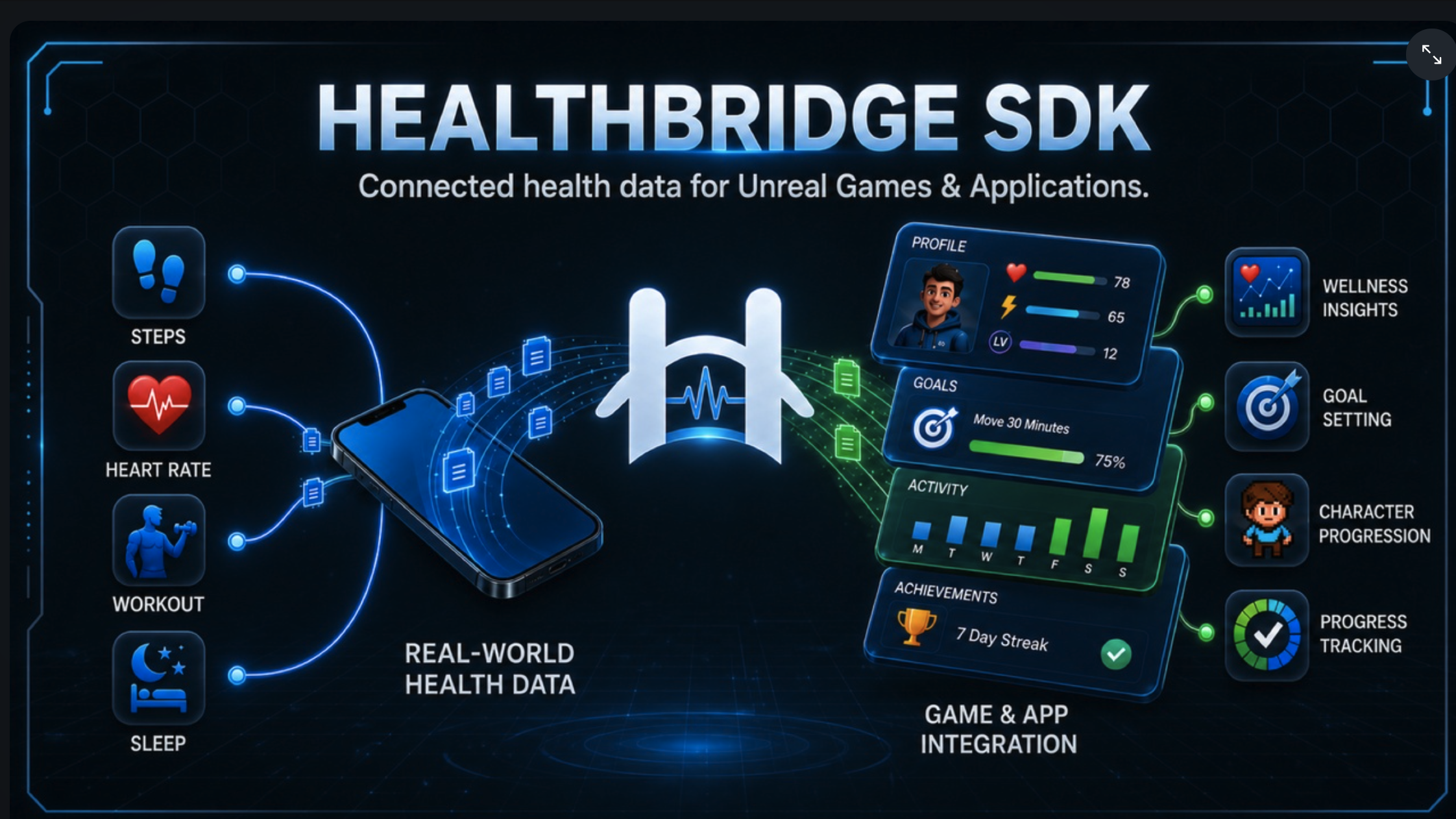 HealthBridge for Unreal preview